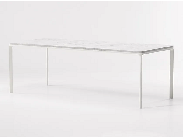 Rectangular Marble Garden Table KETTAL Park Life factory KETTAL from Italy. Foto №1