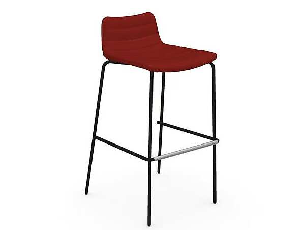 Bar stool MIDJ Cover H65 factory MIDJ from Italy. Foto №1