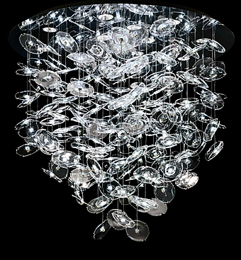 Chandelier Barovier&Toso Exagon 7128