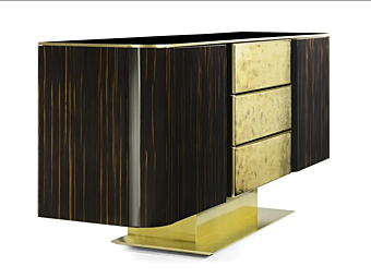 Wooden sideboard with drawers Marioni Vincent 02728G Wooden sideboard with drawers Marioni Vincent 02728G factory MARIONI from Italy