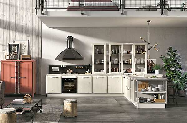 Kitchen LUBE CUCINE Provenza 10 factory LUBE CUCINE from Italy. Foto №1