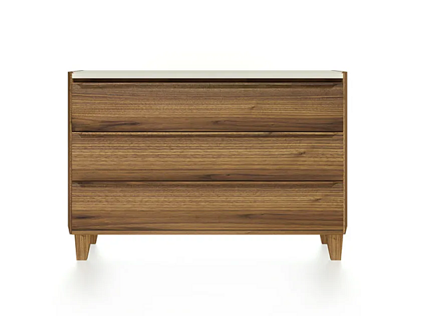 Leather Chest of Drawers Leonardo L375N M ARTE BROTTO L375N.M factory Arte Brotto from Italy. Foto №1