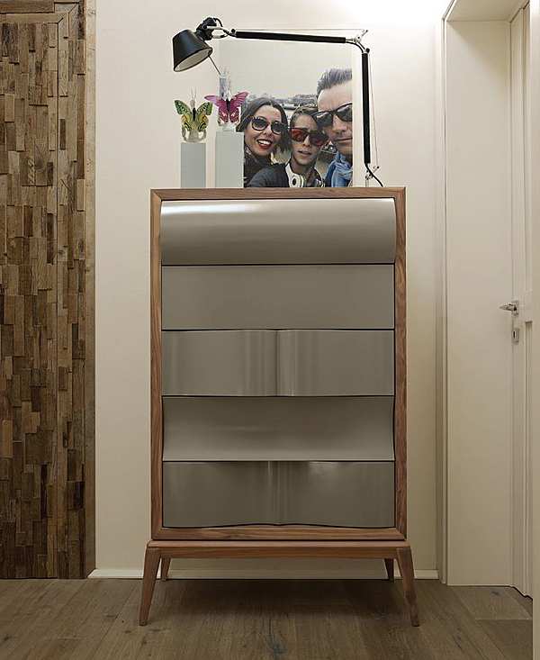 Chest of drawers VOLPI 9CAS-001-0SS factory VOLPI from Italy. Foto №1