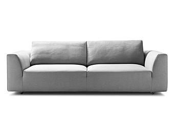 Fabric sofa with upholstered back i 4 Mariani Be Look