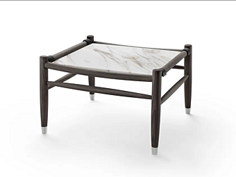 Low rectangular coffee table in wood FLEXFORM TESSA factory FLEXFORM from Italy