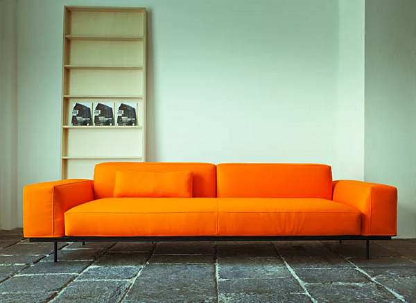 Sectional recliner sofa fabric or leather VIBIEFFE 535 Sit Up factory VIBIEFFE from Italy. Foto №3