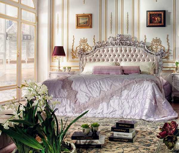 Bed ASNAGHI INTERIORS GD9101 factory ASNAGHI INTERIORS from Italy. Foto №1