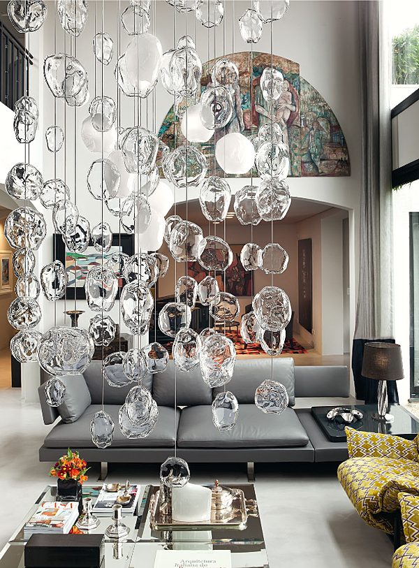 Chandelier Barovier&Toso Hanami 7299 factory Barovier&Toso from Italy. Foto №9