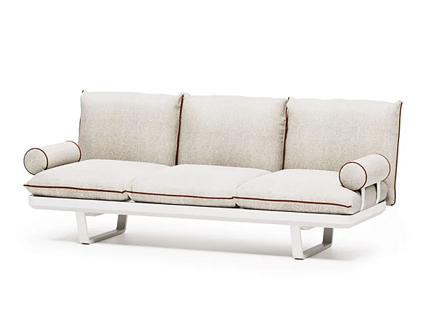 3-seater garden sofa with fabric upholstery Atmosphera Venice factory ATMOSPHERA from Italy. Foto №4