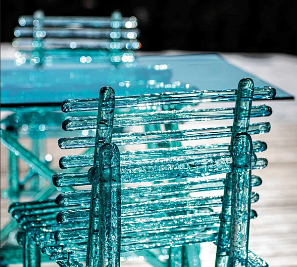 Polycarbonate outdoor chair A Mare Edra AMR010 factory EDRA from Italy. Foto №17