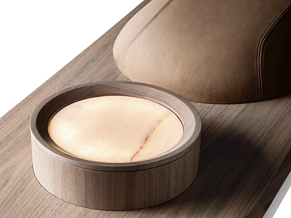 Wooden bench Liz GIORGETTI factory GIORGETTI from Italy. Foto №3