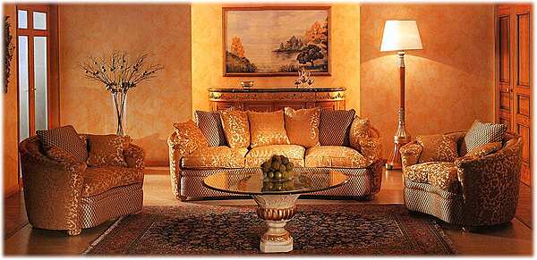 Composition  ASNAGHI INTERIORS living room TRI factory ASNAGHI INTERIORS from Italy. Foto №1