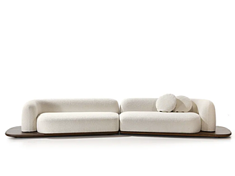 Sectional sofa Dune Wood Nature Design