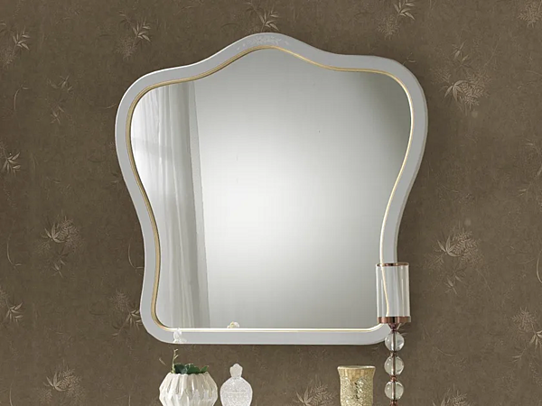 Framed wall mounted mirror CASA +39 Giulietta 3311, 3411 factory CASA +39 from Italy. Foto №3