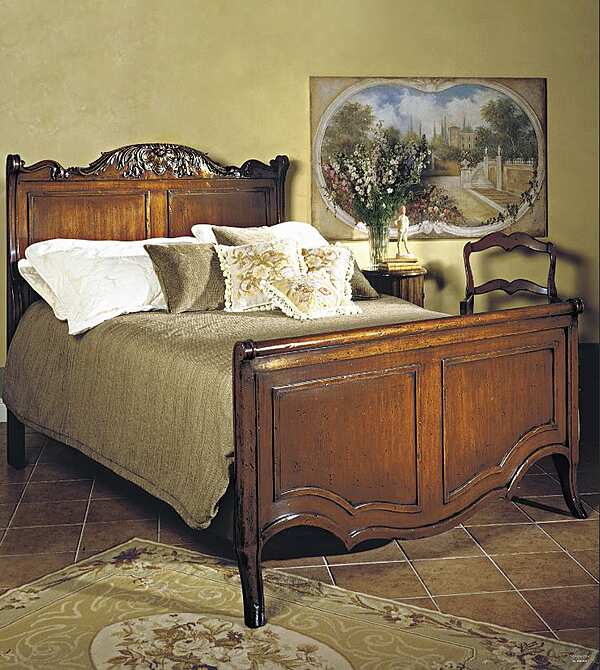 Bed FRANCESCO MOLON Italian & French Country H73.01 factory FRANCESCO MOLON  from Italy. Foto №1