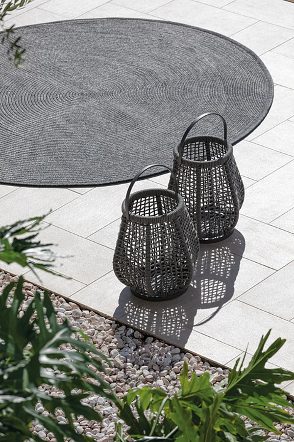 Round outdoor rug fabric Michelangelo Atmosphera TT.MC. factory ATMOSPHERA from Italy. Foto №9