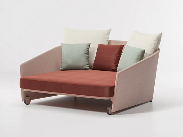 Garden bed with castors KETTAL Bitta Lounge factory KETTAL from Italy. Foto №3