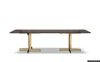 Table Minotti Catlin "Dining" Table Rodolfo Dordoni Table Minotti Catlin "Dining" Table Rodolfo Dordoni factory Minotti from Italy