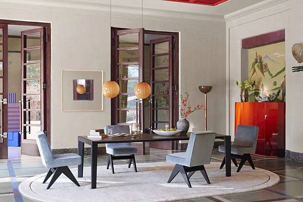 Extending Rectangular MDF Table Longplane CASSINA factory CASSINA from Italy. Foto №11