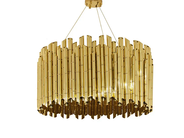 Brass Pendant Lamp Saki BRABBU factory BRABBU from Italy. Foto №3