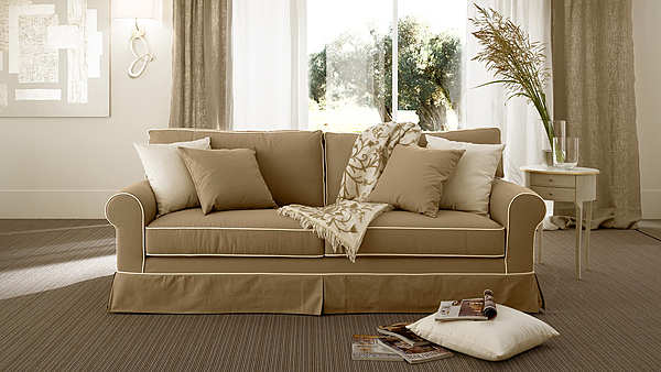 Couch CANTORI RIVOLI 1832.7200 factory CANTORI from Italy. Foto №4