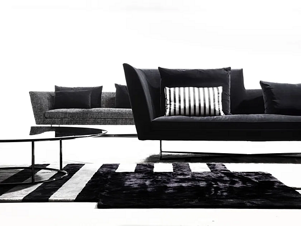 Fabric sofa with upholstered back ERBA ITALIA Little Wing factory ERBA ITALIA from Italy. Foto №16