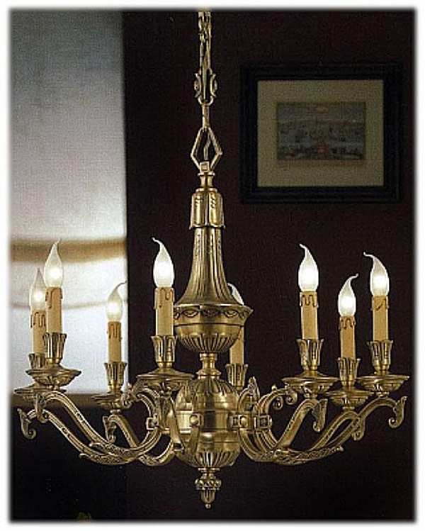 Chandelier FBAI 3064/8 factory FBAI from Italy. Foto №1