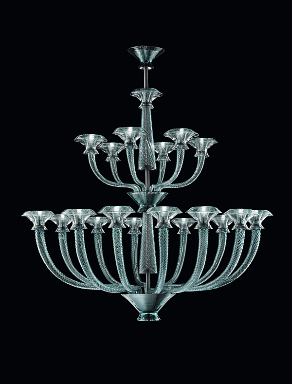 Chandelier Barovier&Toso 5719/18 factory Barovier&Toso from Italy. Foto №1