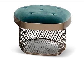 Upholstered Pouf Asparagus Cortezari 134-I