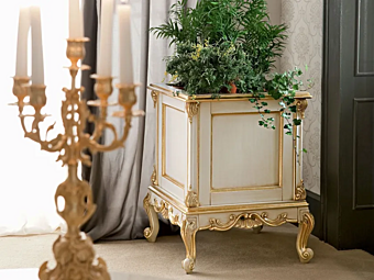 Solid Wood Plant Pot Modenese Luxury Interiors 12666