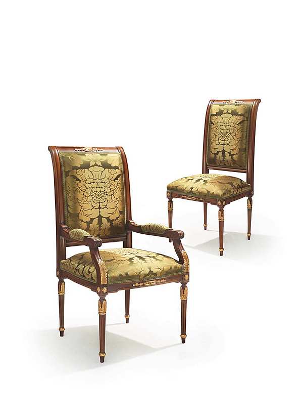 Chair ANGELO CAPPELLINI TIMELESS Boldini 0716 factory ANGELO CAPPELLINI from Italy. Foto №2