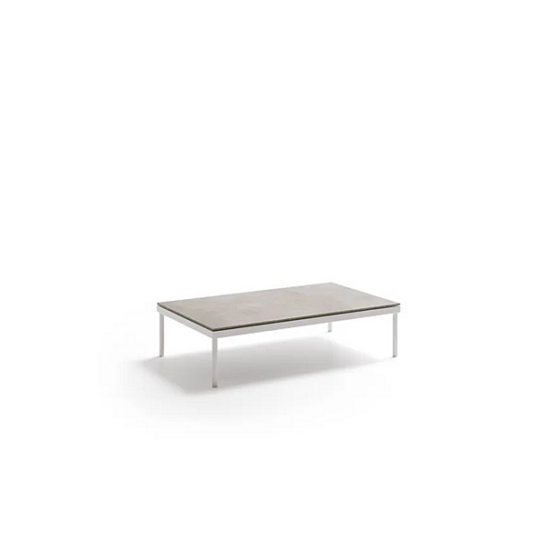 Rectangular garden side table in glass and aluminium Atmosphera Flash FSH.PF factory ATMOSPHERA from Italy. Foto №5