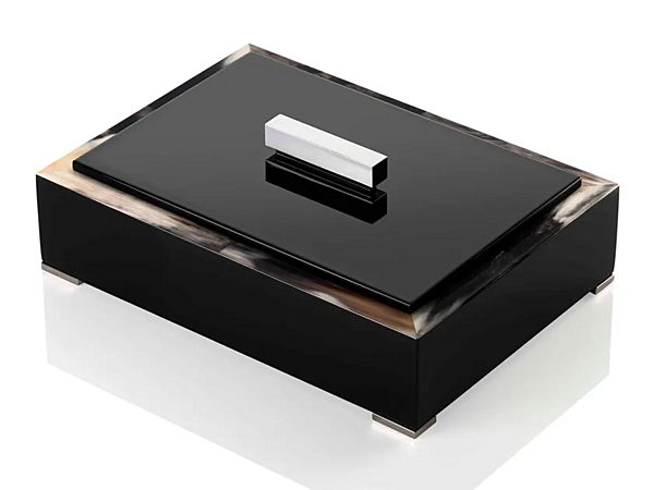 Lacquered Wood Storage Box ARCAHORN Selene 5310S 5311S 5310S, 5311S factory ARCAHORN from Italy. Foto №4