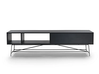 Low TV Cabinet Any Day FLEXFORM Wood Modern Design factory FLEXFORM from Italy