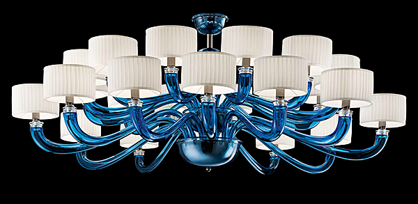 Chandelier Barovier&Toso Alexandria 5597/24 factory Barovier&Toso from Italy. Foto №1