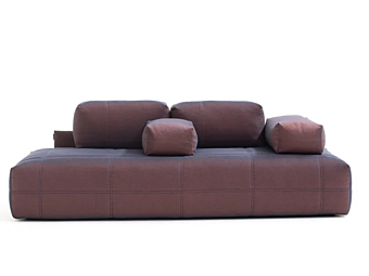Sectional fabric sofa with removable cover Aerozeppelin Moroso factory Moroso from Italy