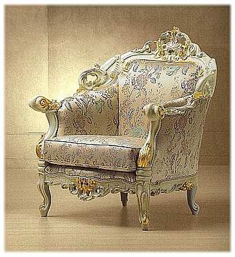 Armchair MORELLO GIANPAOLO 341/K poltrona factory MORELLO GIANPAOLO from Italy