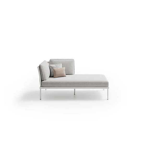 Fabric Garden Daybed with Soft Backrest Atmosphera Flash FSH.DOA. factory ATMOSPHERA from Italy. Foto №7