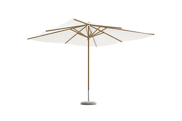 Teak garden umbrella from Atmosphera Desert collection OMB.DE. factory ATMOSPHERA from Italy. Foto №2