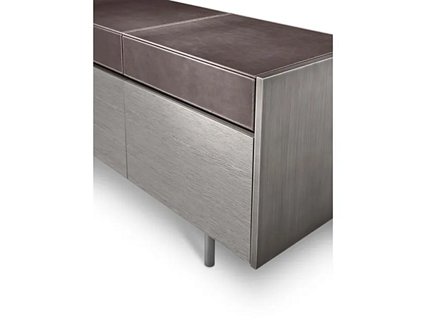 Wooden sideboard with doors i 4 Mariani Equa factory i 4 Mariani from Italy. Foto №4