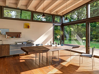 Extending wooden table AIR LAGO