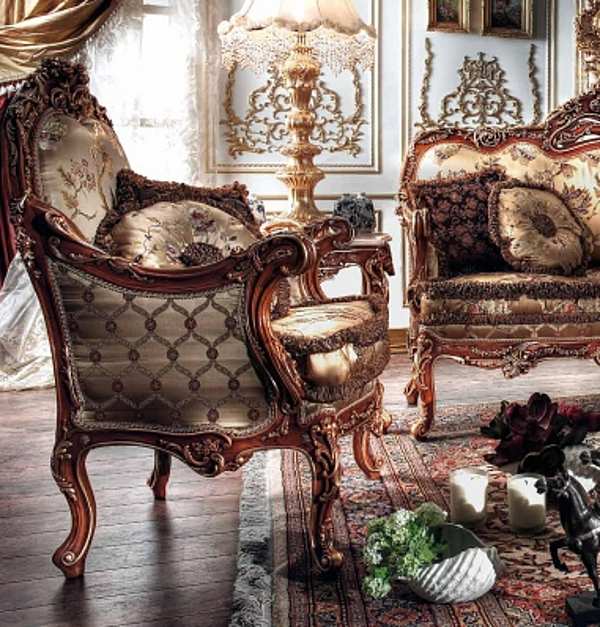 Armchair ASNAGHI INTERIORS GD9201 factory ASNAGHI INTERIORS from Italy. Foto №2