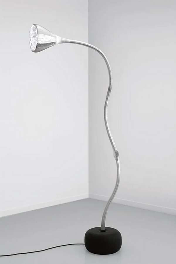 Adjustable Floor Lamp Polycarbonate Artemide Pipe 0670010IN0A, 0670W10A factory Artemide from Italy. Foto №2