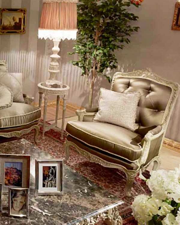 Armchair ASNAGHI INTERIORS L12001 factory ASNAGHI INTERIORS from Italy. Foto №2