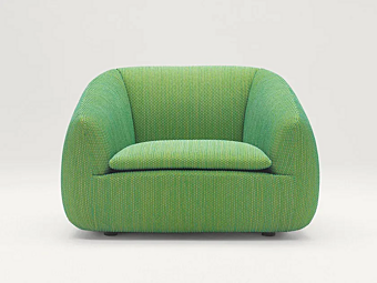Upholstered Polyamide Armchair Bask S Paola Lenti factory PAOLA LENTI from Italy