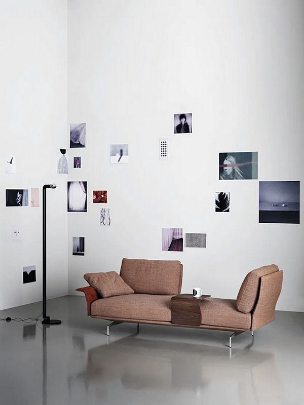 Fabric sofa with removable cover Saba Avant Apres factory SABA from Italy. Foto №12