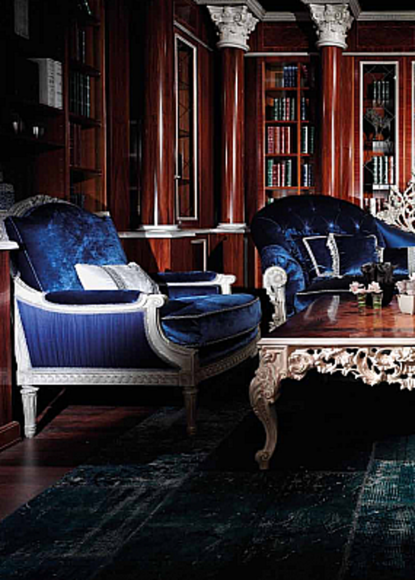 Armchair ASNAGHI INTERIORS L11901 factory ASNAGHI INTERIORS from Italy. Foto №1