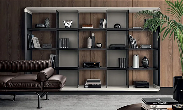 Freestanding Wooden Bookcase Herman i 4 Mariani factory i 4 Mariani from Italy. Foto №6