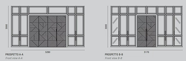 Custom Walnut Kitchen with Island Old Line Glamour 2.0 factory Oldline from Italy. Foto №14