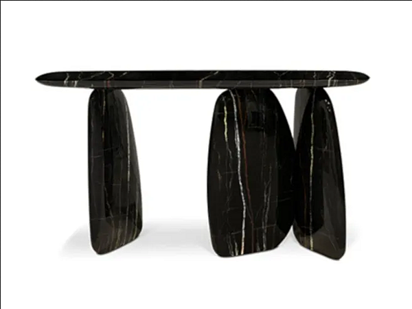 Rectangular wooden console table Ardara II BRABBU factory BRABBU from Italy. Foto №1